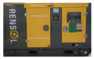 Дизельный генератор Rensol RW 50 HC в кожухе