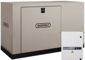 Газовый генератор Gazvolt 250T23 в кожухе с АВР