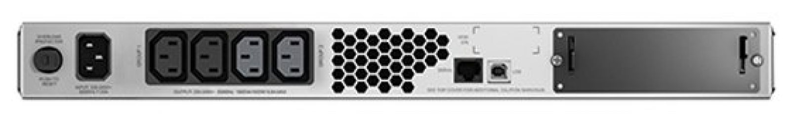 ИБП APC Smart-UPS 1500VA LCD RM 1U 230V