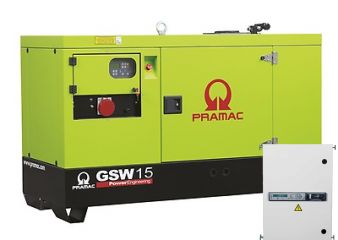 Дизельный генератор Pramac GSW 15 P 380V