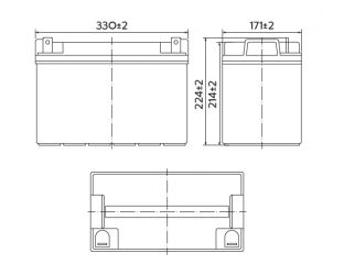 YELLOW HRL 12-380W