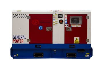 Дизельный генератор General Power GP55BD в кожухе