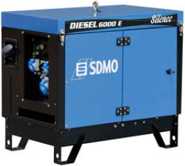 Дизель генератор SDMO DIESEL 6000 E SILENCE