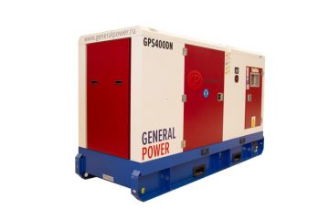 Дизельный генератор General Power GP400DN в кожухе