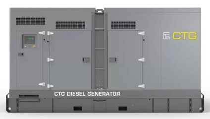 Дизельный генератор CTG 358C в кожухе