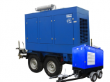 ССМ ЭД-60-Т400-2РКМ2 (Marelli) в шумозащитном кожухе на шасси с АВР